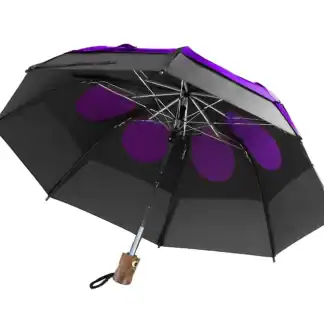 GustBuster LTD Auto Open & Close Vented Windproof Umbrella Resists 55+ MPH Wind